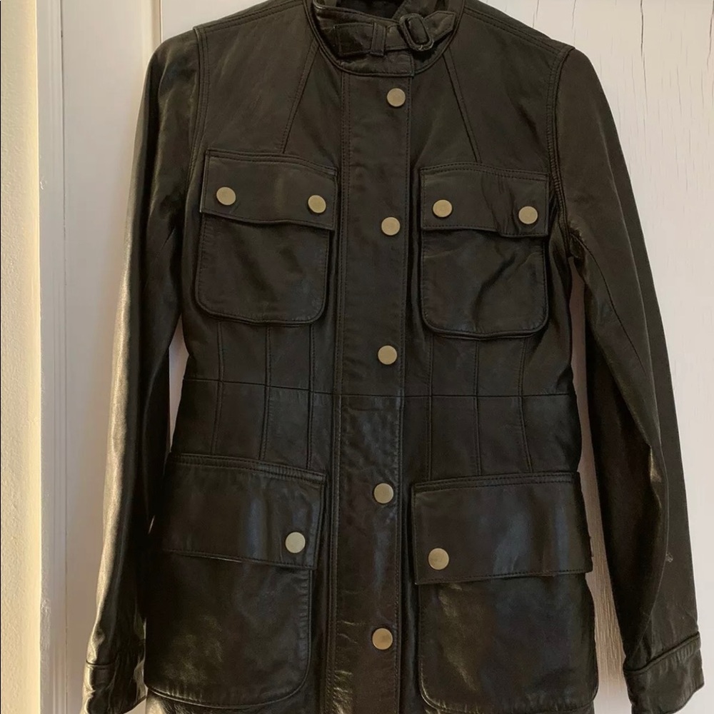 Banana Republic Women’s Genuine Leather Jacket